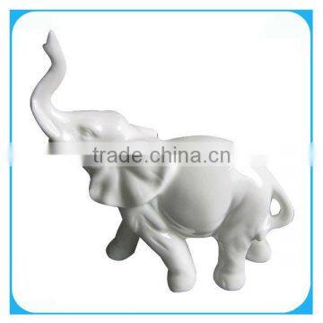 China porcelain elephant statue for home decor