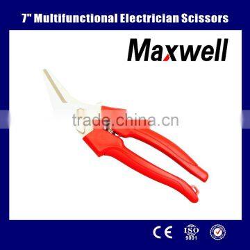 7" Multifunctional electrician scissors