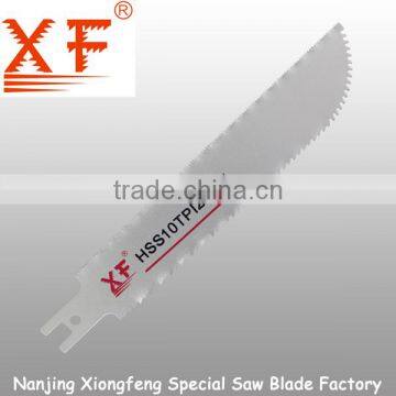 Double edge reciprocating saw blade for metal cutting :XF-D838