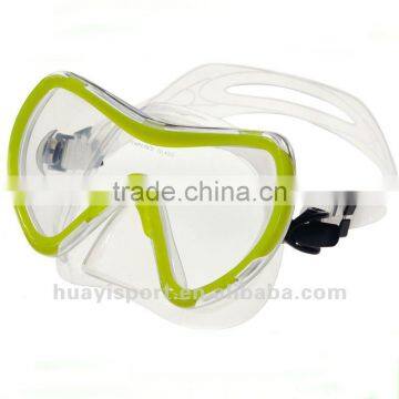 Silicone Tempered Glass Big Frame New Design Diving Mask photo-2