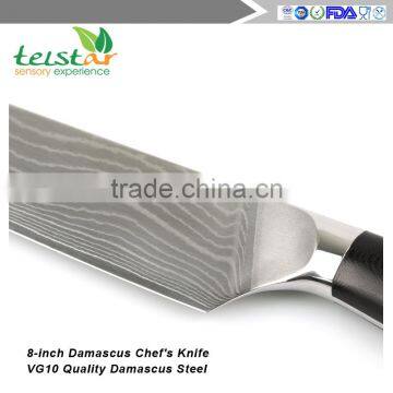 8-inch Damascus Chef's Knife - VG10 Quality Damascus Steel, 67 Layers Full-tang Blade-razor Sharp With Protective Bolster photo-5