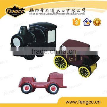 PU foam stress toy / stress ball in imitate car trains