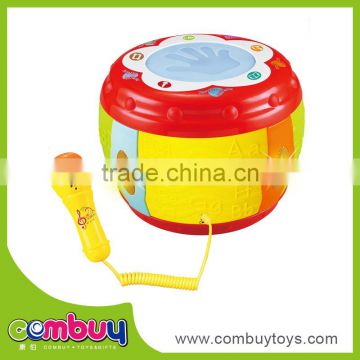 Baby early educational baby play electric toy musical drum set