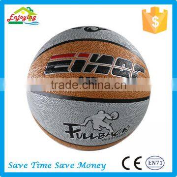 Pretty Size 5 3 1 Touch Soft Excellent Match Traditional Strong PU Basketball With Dual Colored photo-5