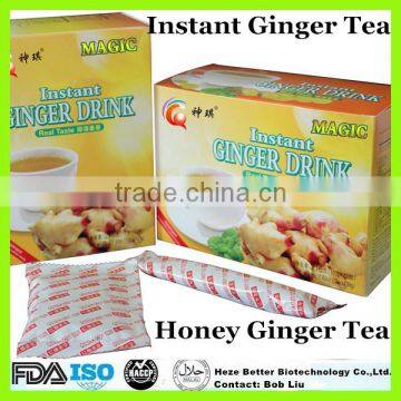 Hot Sale Instant Honey Ginger Tea, Best Herbal Slimming Tea, Instant Ginger Tea