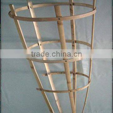 Mini Black Bamboo Trellis/bamboo Garden Trellis Suport Plants photo-2