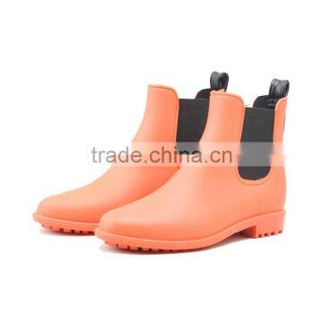 Colorful Chelsea Rain Boots With Simple Shape for Women photo-4