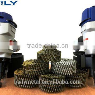 China Manufcturer Supply Directly (2.87mm x 50mm) Screw Wooden Pallet Coil Nails for Sale Oversea Market photo-2