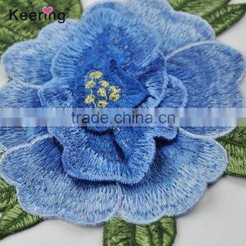 DIY Clothes Sticker Flower Embroidery Motif Applique Women Wedding Patch photo-3
