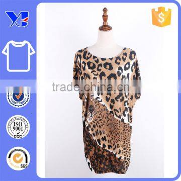 New Style Leopard printing Cool Galaxy 3D Graphic Animal T Shirt Tee Top