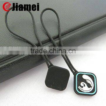 OEM high quality personalized reversible pvc silicone zippers and sliders