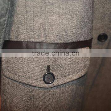 Men Coat Men Fur Coat Made in China 2016,long Coat
