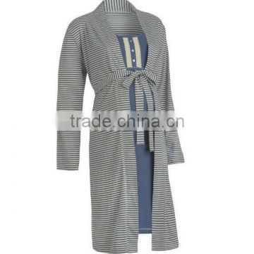 2014 epidemic style and smart design organic maternity robe