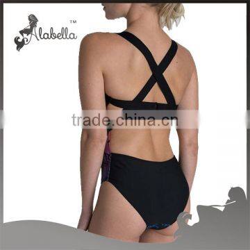 Sublimation Swim Suit Also Features a Keyhole Cut-out Design at Front photo-2