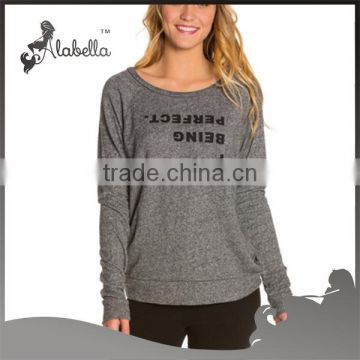 Custom Comfortable Fashion Ladies Long Sleeves Dri FIT Wholesale T Shirts