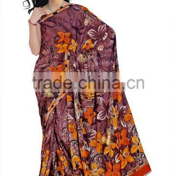 Printed Styles Saree With Blouse photo-4