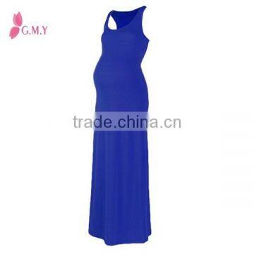 Women's Summer Maternity Jersey Maxi Dress, Fashion Maternity Dresses uk photo-3