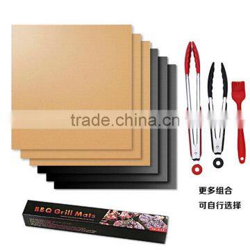 Wholesale Outdoor Barbecue Special Security Easily Cleaned Waterproof Non Stick Bbq Grill Mat photo-2