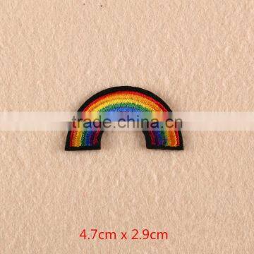 Factory Price Hat Delicate Cool Rainbowt Embroiderry Patch for Cap and Garment photo-4