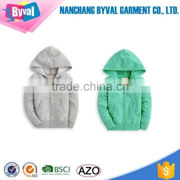 Wholesale Plain Children Custom Cheap Fleece Pullover Hoodies for Kids photo-6