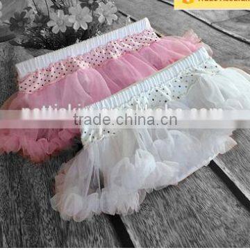 Comfortable Baby Clothes Lace Ruffle Bloomer Infnat Baby Shorts Bloomer photo-5