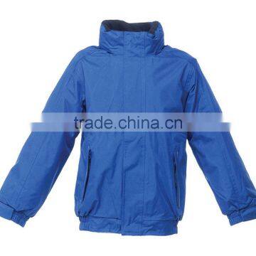 100% Nylon Oxford with milky coating, Mens High Neck Jacket, Inner lining 100% Polyester, Taffeta Ripstop