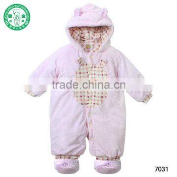 New born baby clothes /baby romper with hood