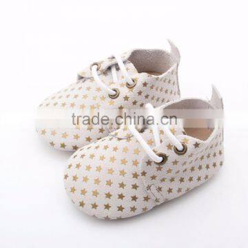 2017 Kid Shoe Soft Leather Oxford Shoes Printing for Baby Toddler Shoes photo-6
