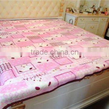 OEM Available Lovely Printing Polyester Heated Blanket