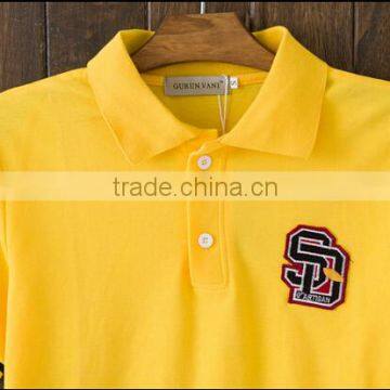Customize Logo Fashion Newest Polyester Cotton Cheap Various Colour Polo Shirt Wholesale photo-4