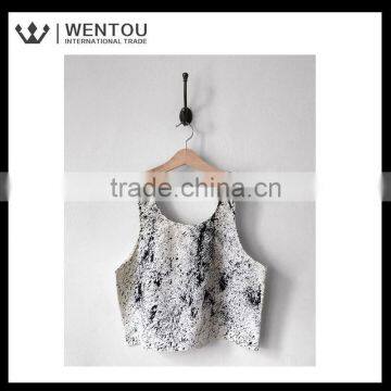Wholesale Modern Natural Dye Crop Top photo-6