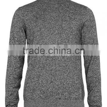 100%Cotton long sleeve roll neck jumper fashion soft touch men jumper 2016