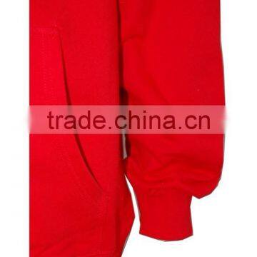 Lastest Product Best Price Plain Red Comfortable Custom Made Lined Hoodie photo-6