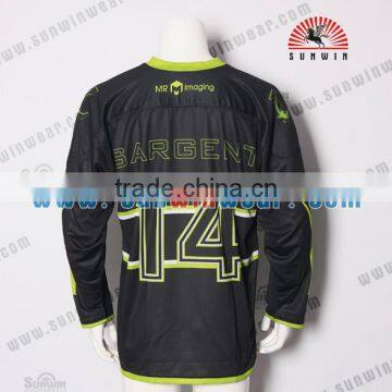 2017 New Latest Fashion Sublimation Colorful 5XL Nhl Ice Hockey Jerseys photo-3