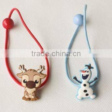 Frozen Cartoon Characters Kids Elastic Hair Tie, Frozen Girl Hair Tie photo-4
