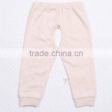 Wholesale Organic Cotton Baby Boys and Girls Opened Pants photo-3