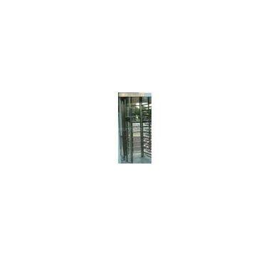 30 Persons / Min Full Height Turnstile with Sound Alarm Stainless Steel Tube for Airport