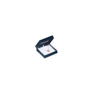 Luxury Dark Blue Gift Necklace Packaging Jewellery Boxes with 250g to 1600g Grey Card Board