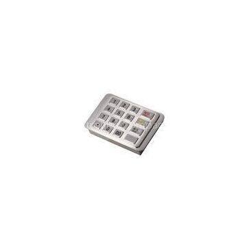 IP65 Dust-free Stainless Encrypting Keypad PCI EPP With Remote Key Loading ( RKL )