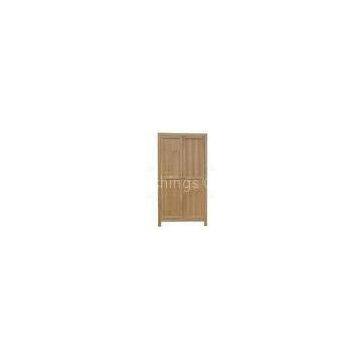 Ash Wood Bedroom Furniture , Solid Wood Free Standing Wardrobe