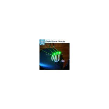 Green Laser Gloves With 4pcs 532nm 80mW Laser ,Stage Gloves For DJ Club/Party Show