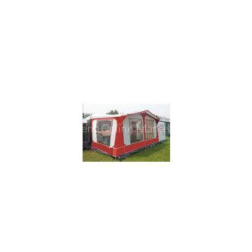 Red Aluminum Trailer Awnings full size caravan awnings with Mesh wall