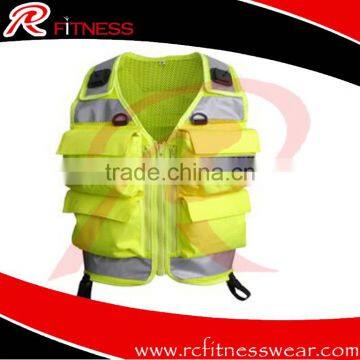 Reflected Vest | Reflected Jackets - 100% Polyster Cheap Safety Reflective Vest