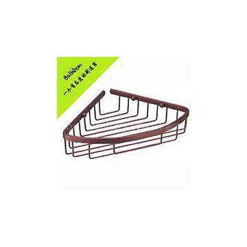 1 shower basket/ bath basekt/wire basket/coner shelf/ shower caddy/chrome/anodizing