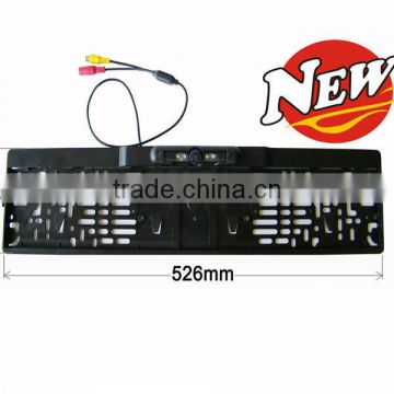 EU Official Plate Frame Parking Car Camera Rearview