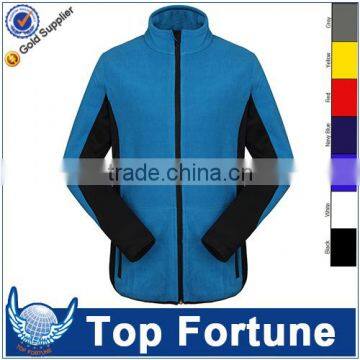 Man cheap men's cardigan hooded polar fleece jacket