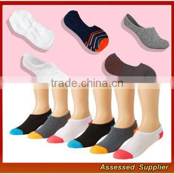 Best Quality Colorful Custom No Show and invisible Socks for Women JH62