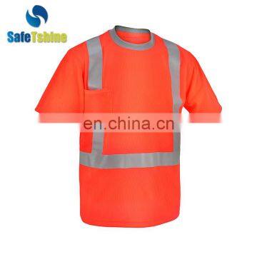 hot selling high quality new design reflective customised soft tshirt