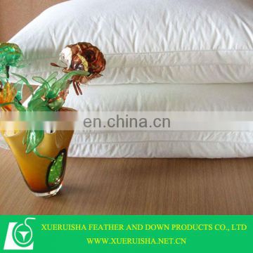 Good quality washed white duck down pillow,white piain pillow