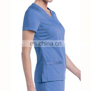 Made in China 100%Cotton Nurse Scrub Uniform Material